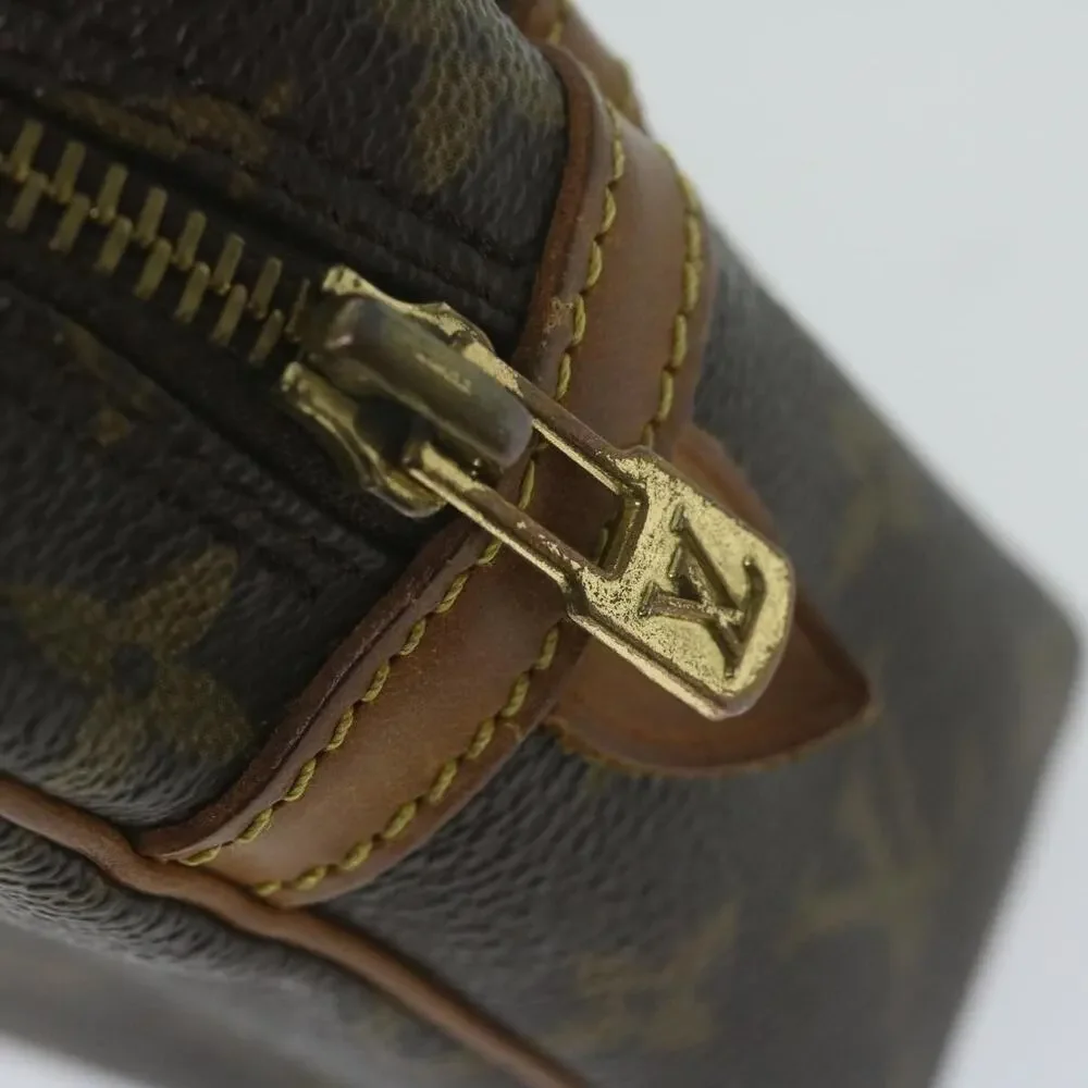 Louis Vuitton Monogram Compiegne 23 Clutch Bag Brown
